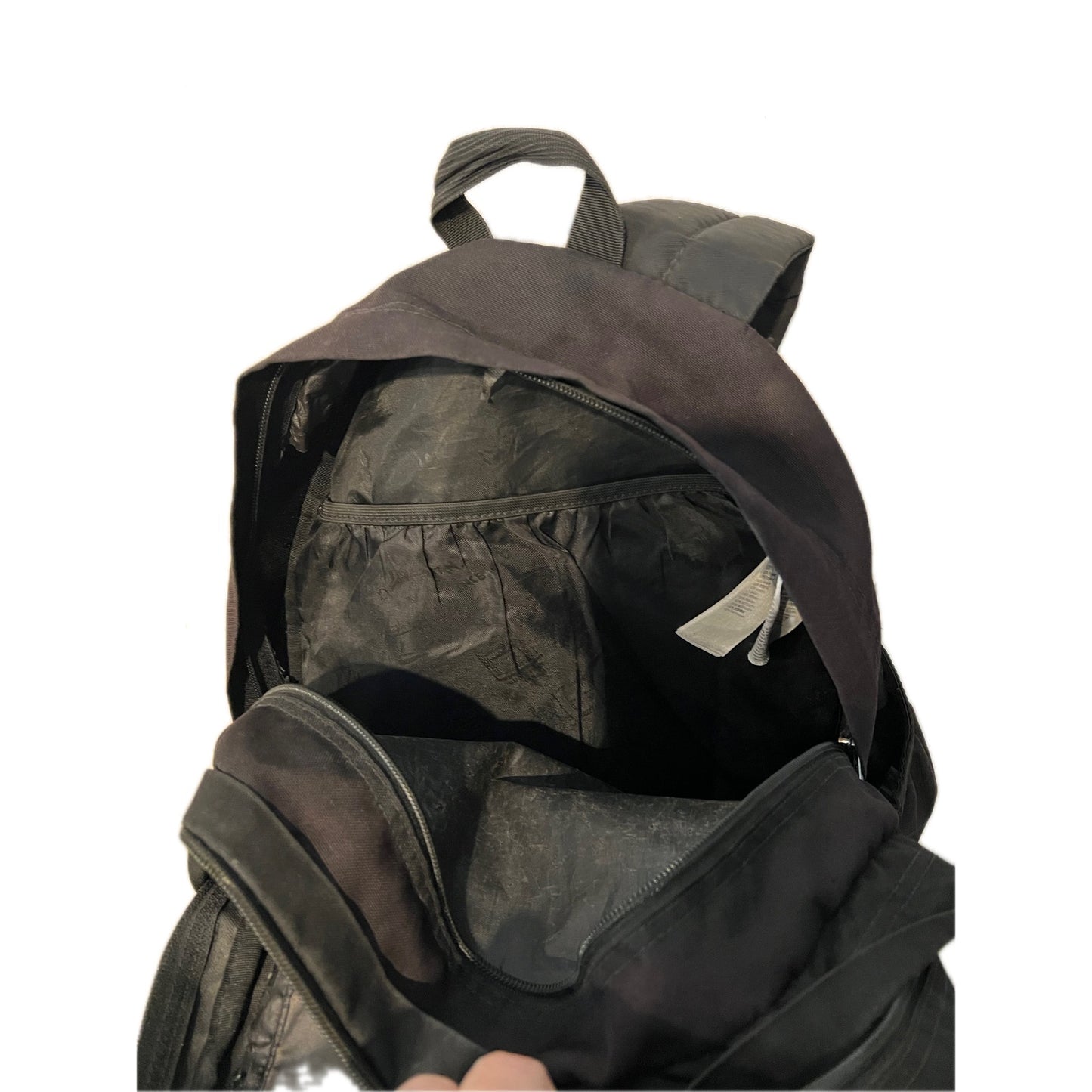 JanSport Cool Student 2 Section School Backpack Black Brown