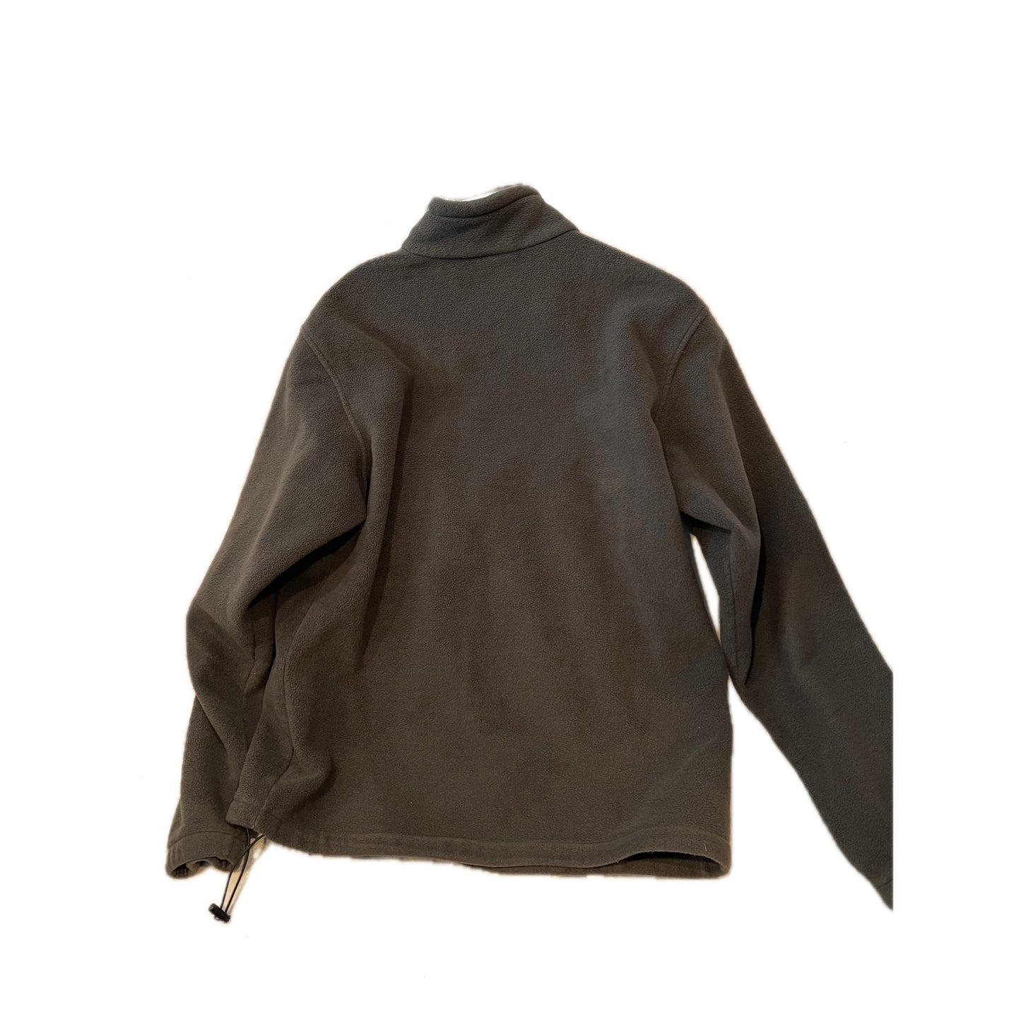 Columbia ZIp Up Black Fleece Mens L