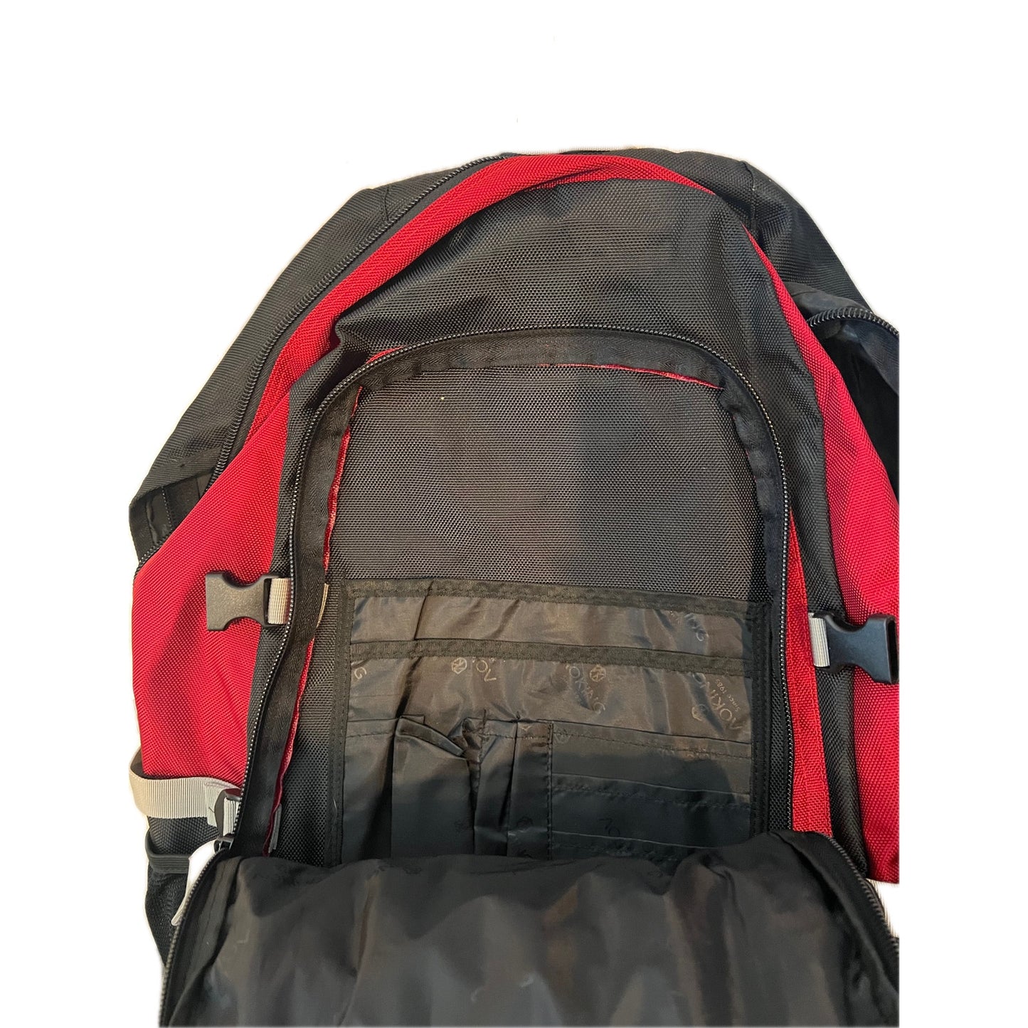 Sac à dos de randonnée Aoking rouge et noir 50L