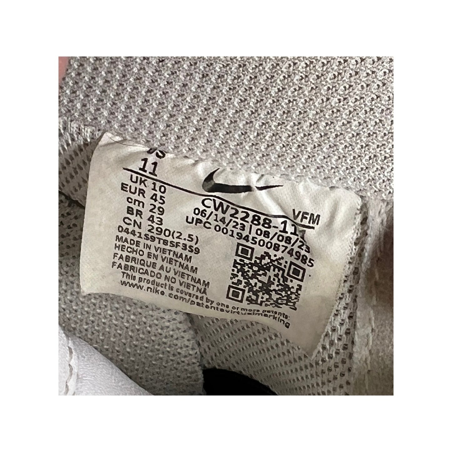 Nike White Air Force 1 Model CW2288-111 Mens 11