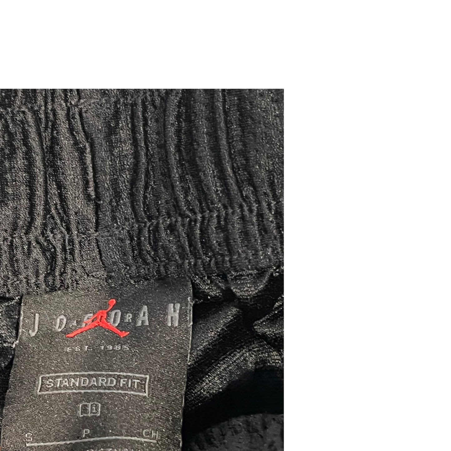 Nike Air Jordan Black Red Basketball Shorts Mens Small
