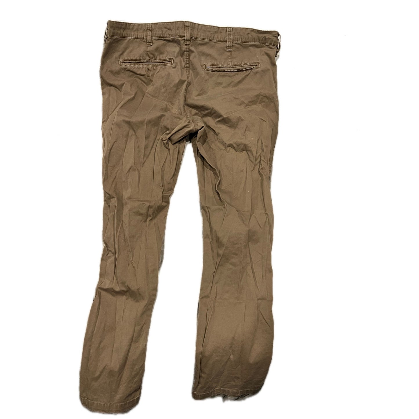 Pantalones chinos Matchstick Beige Argus rectos de hombre 36x28