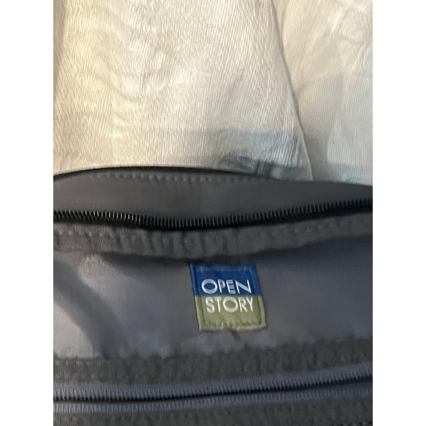 Open Story Signature Traveler Backpack Gray