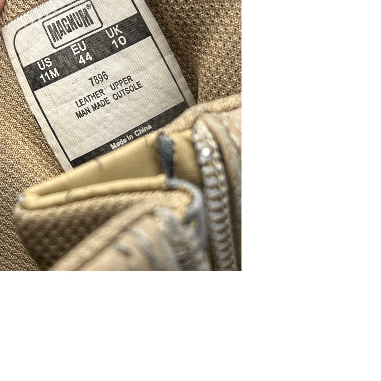Magnum Elite Spider 8.0 Tan Army Boots Mens Sz 11