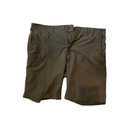 5.11 Khaki Green Flat Front Chino Shorts Mens 36x8