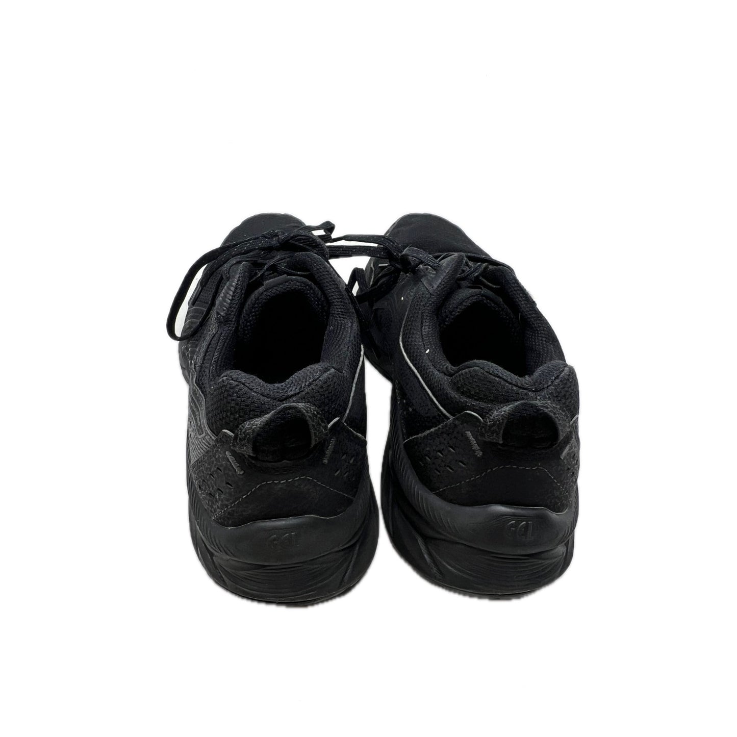 Asics Gel Excite 9 GS Black Hazard Green Shoes Mens 11