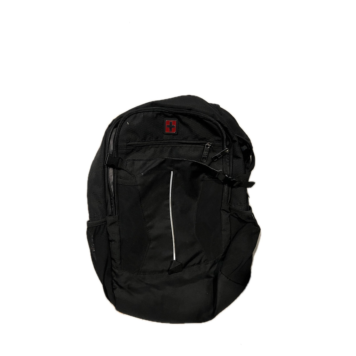 Swiss Tech Alps Teal Smoke Backpack w Front Zip 28L