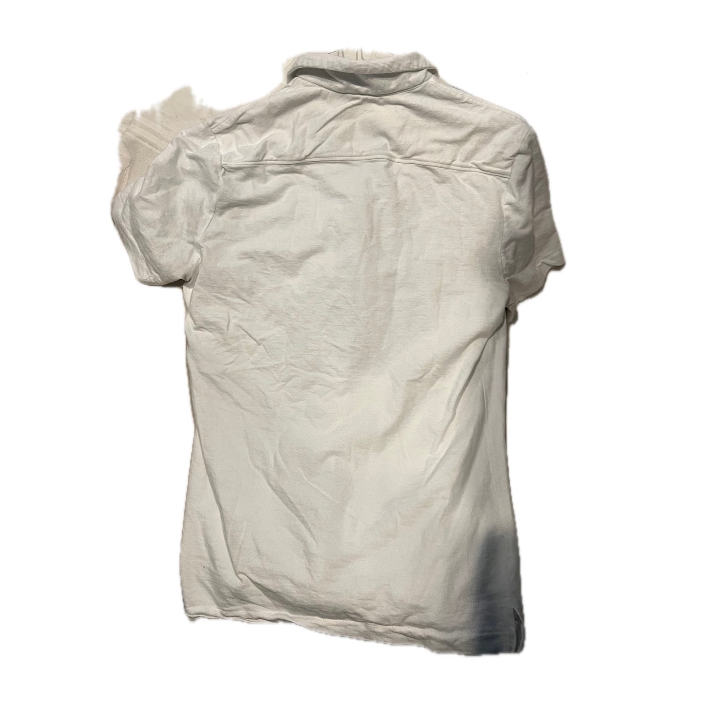 Kenneth Cole White Polo Golf Shirt Mens Small