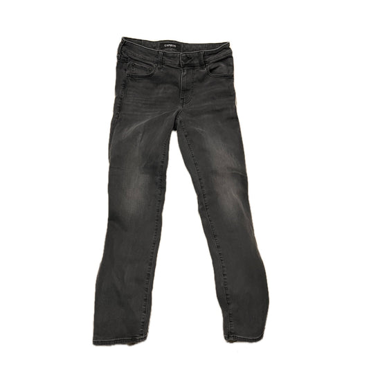 Express Slim Straight Black Jeans Mens 29x32