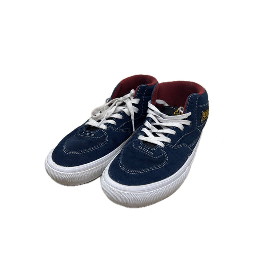 Vans Half Cab Blue Red Skate Shoes Mens 10