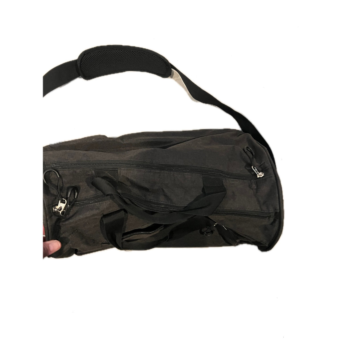 Fitgriff Black Duffel/Gym Bag 18x10x10