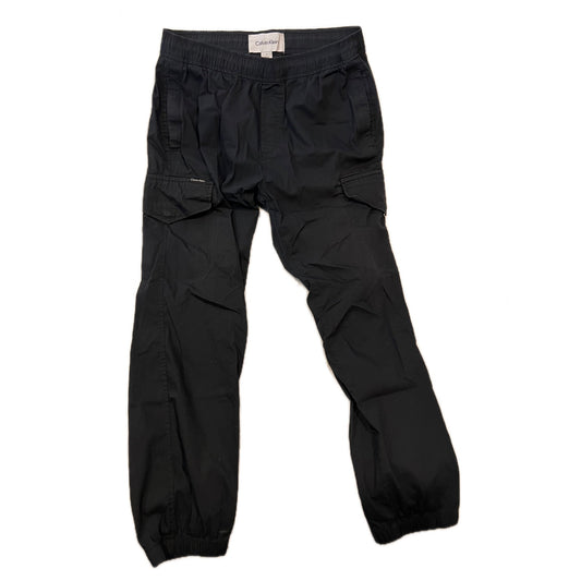 Calvin Klein Black Cargo Jogger Pants Mens M