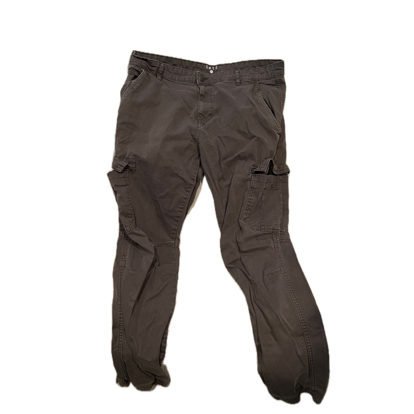 SMOG Brown Cargo Pants mens XL 37x31
