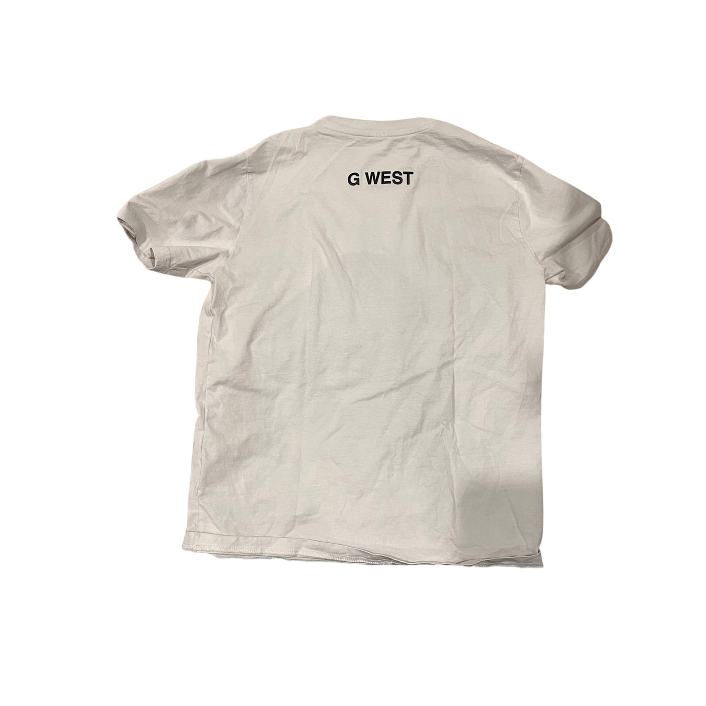 G West Worldwide Streetwear White T-Shirt Mens S