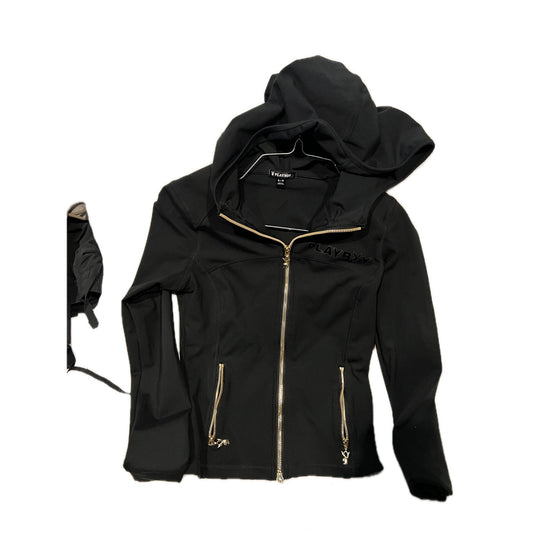 Playboy Black Active Zip Sweat Suit Womans S