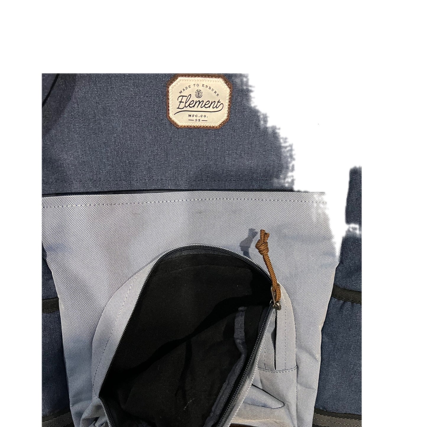 Element Regent backpack in eclipse heather blue color