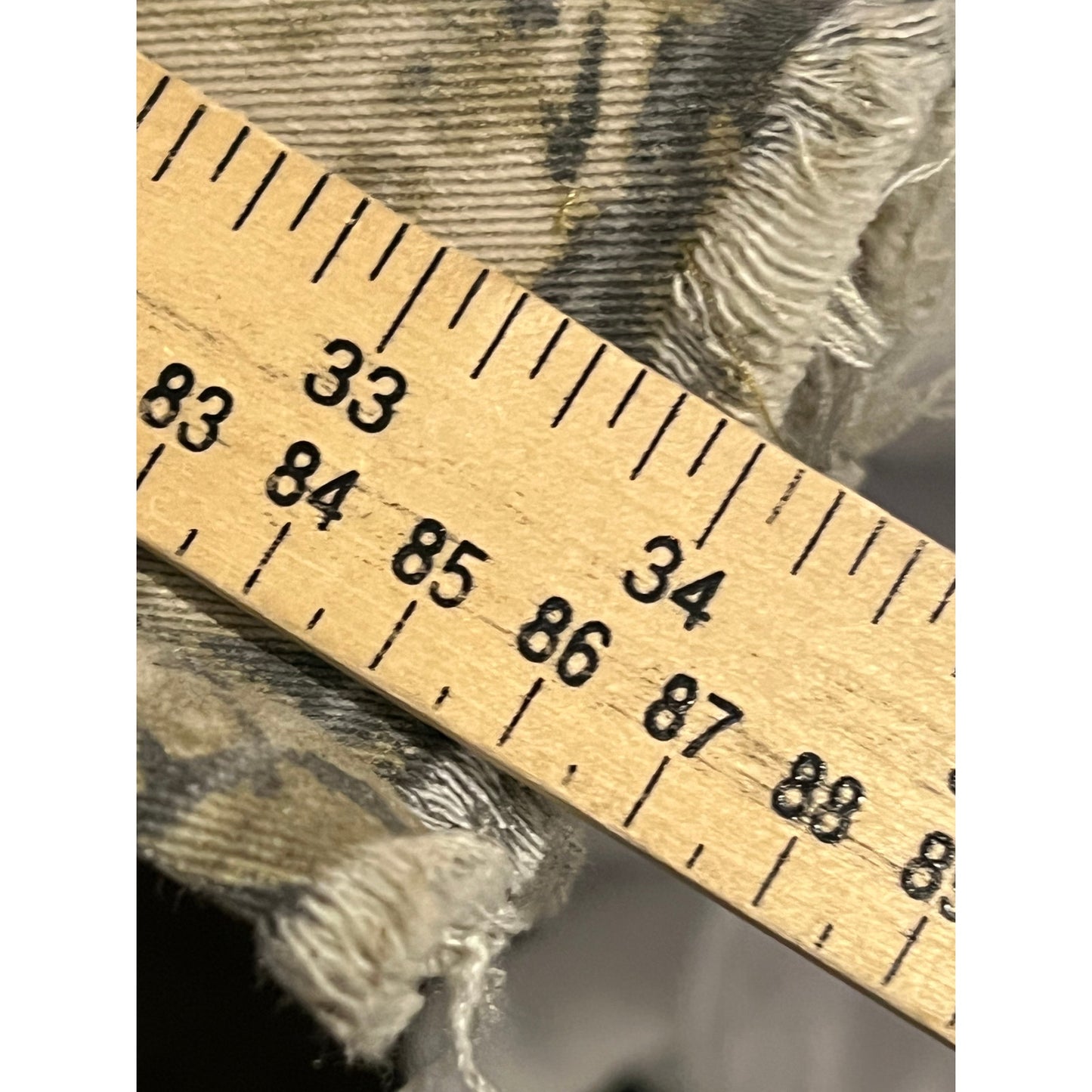 W Vaqueros Stacked Streetwear Mossy Oak Camo para hombre de Waimea, talla 36x34