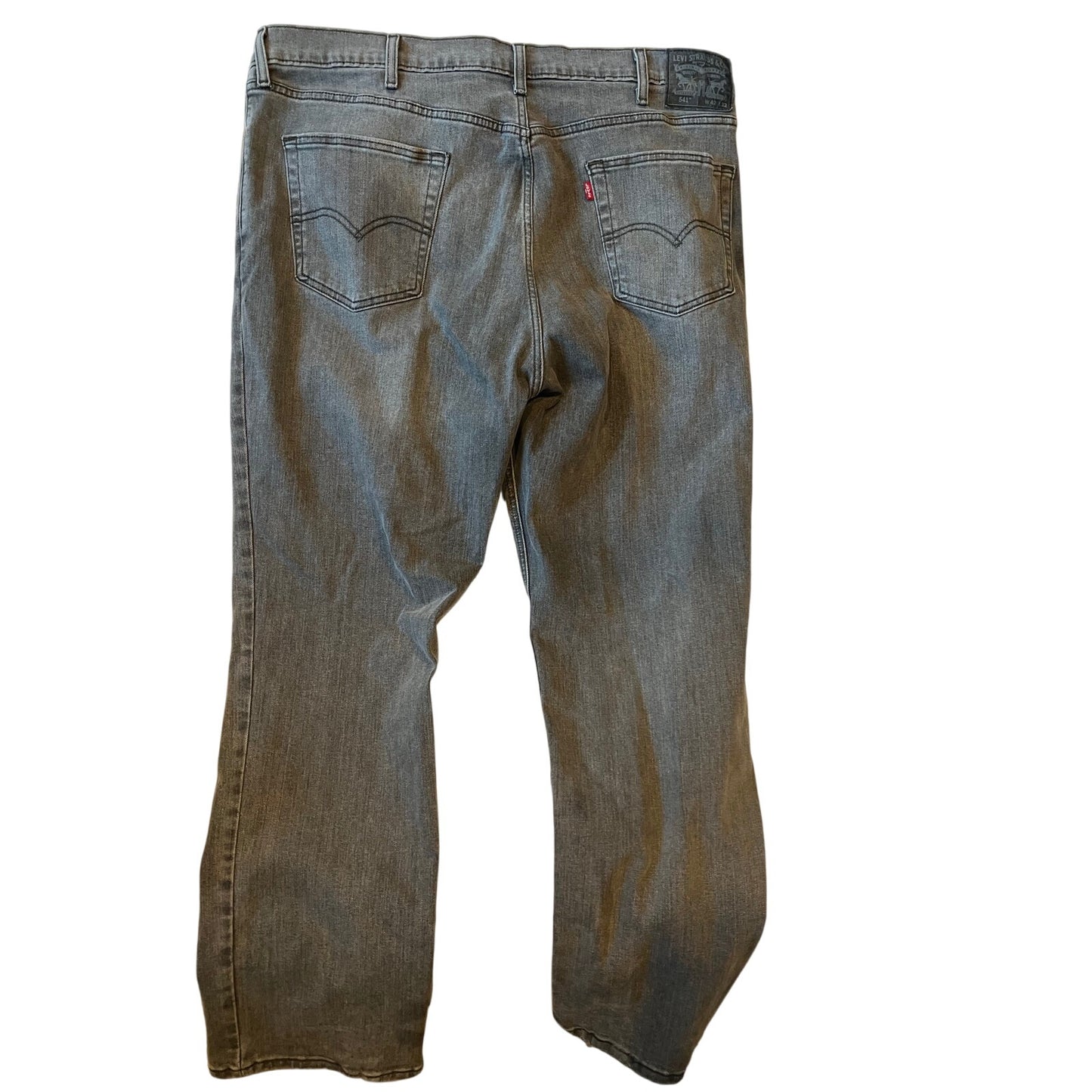 Levi's 541 Athletic Fit Straight Leg Jeans Black Mens 42x32