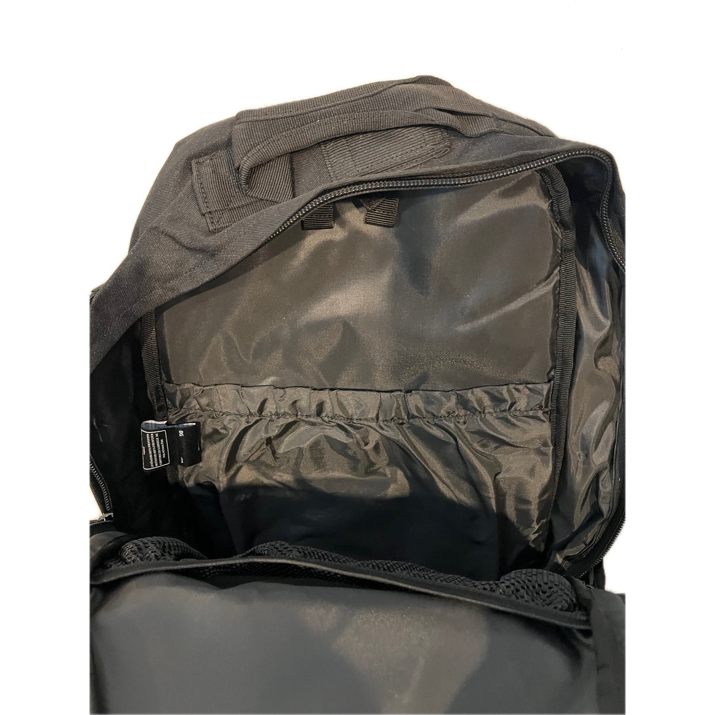 Sac à dos Roger en toile XL noir Highland Tactical