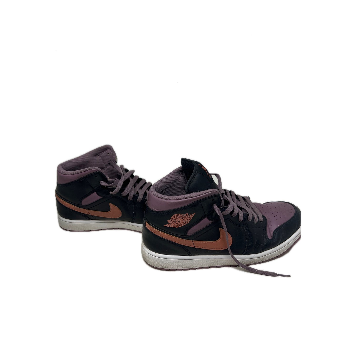 Nike Jordan 1 Mid SE Black Sky J Mauve Sneakers Mens 11
