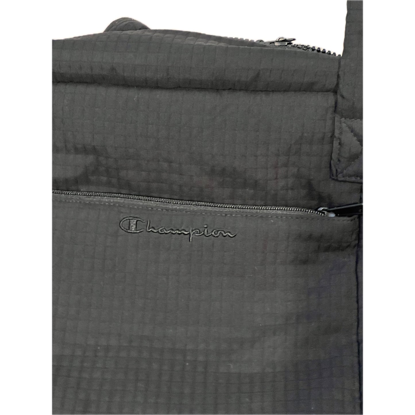 Sac de sport noir Champion 18"x8"x8" matelassé à coque souple