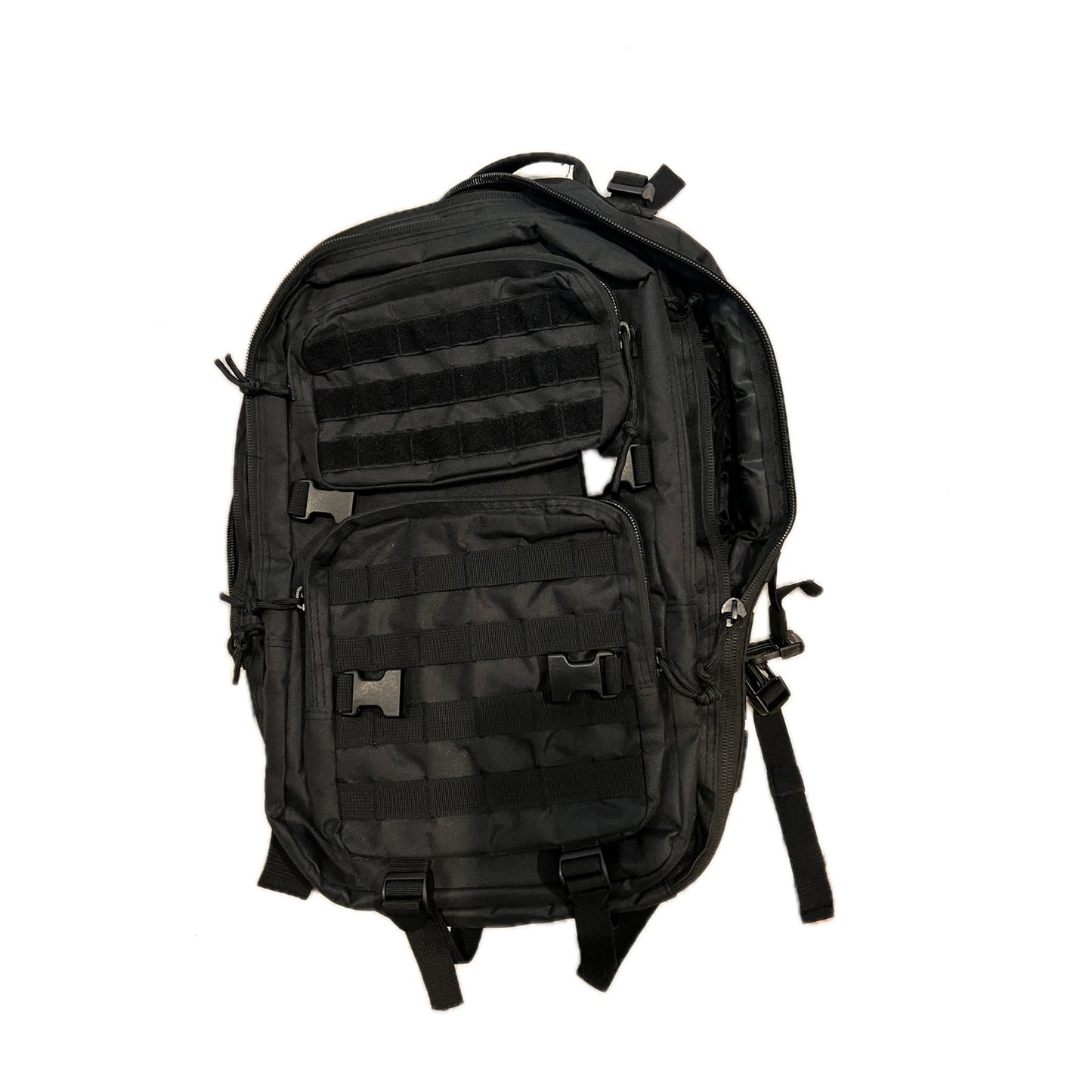 Generic Black Canvas Tactical Backpack