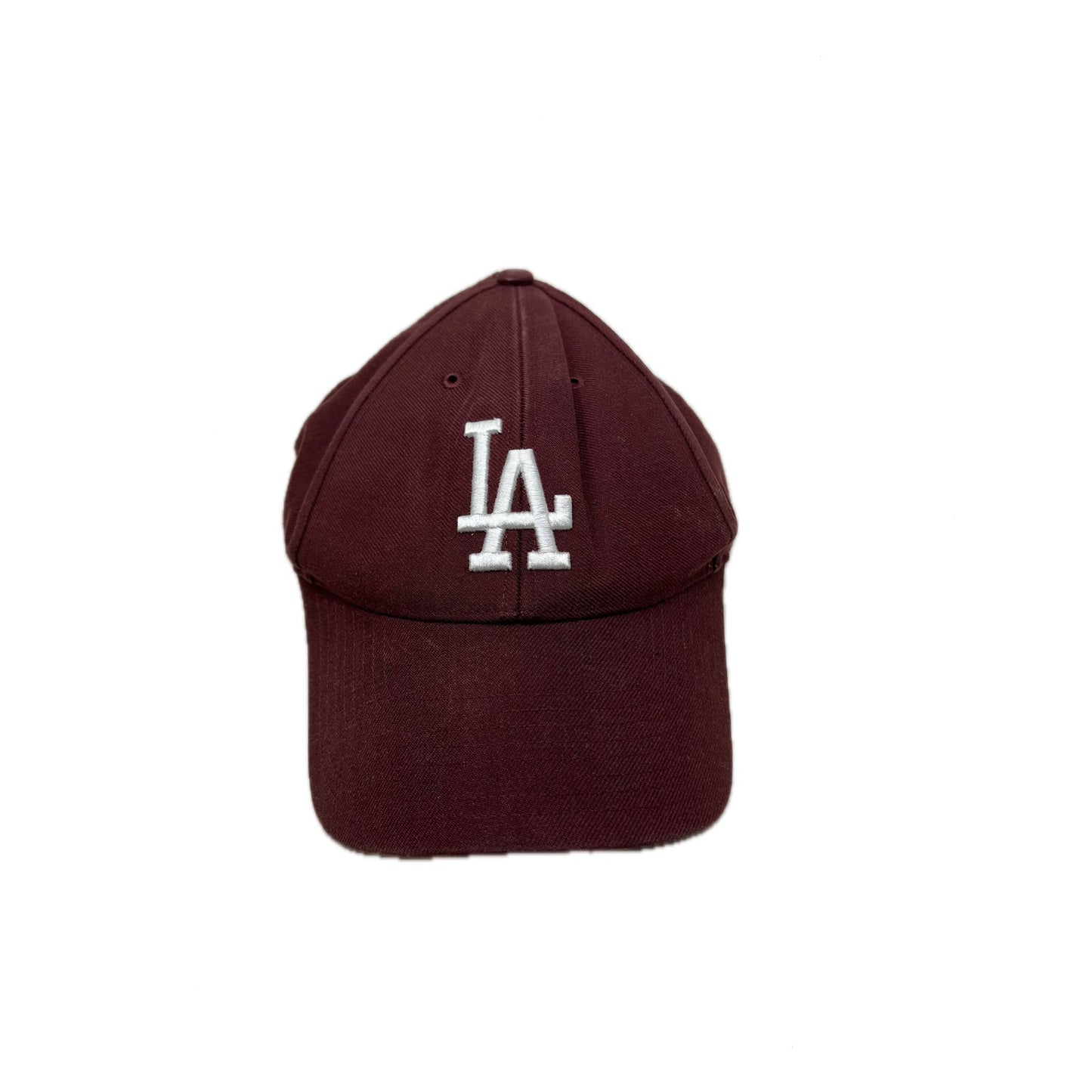 New Era 47 MLB LA Dodgers Ajustable Borgoña