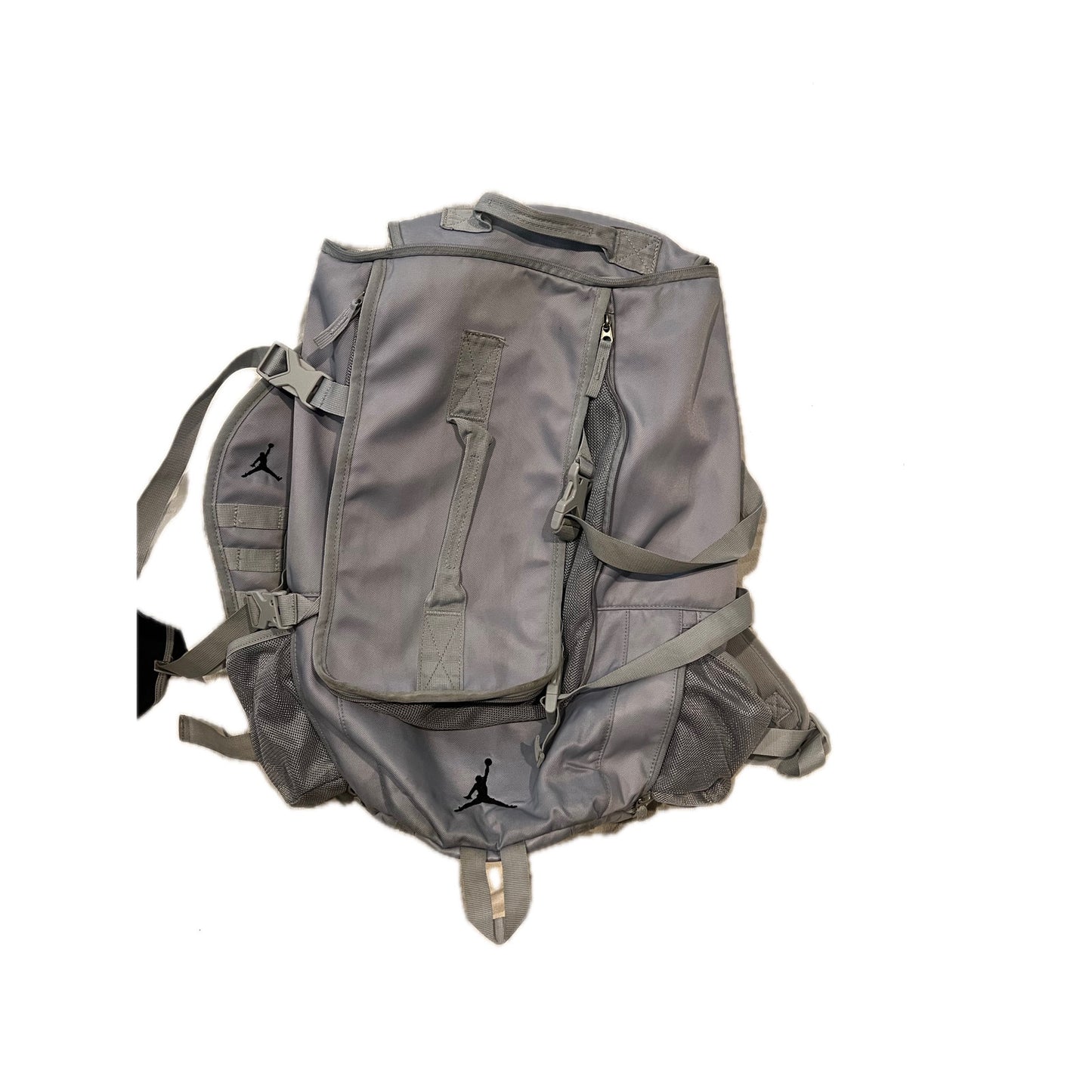 Nike Top Loading Air Jordan Wolf Gray Top Loading Backpack