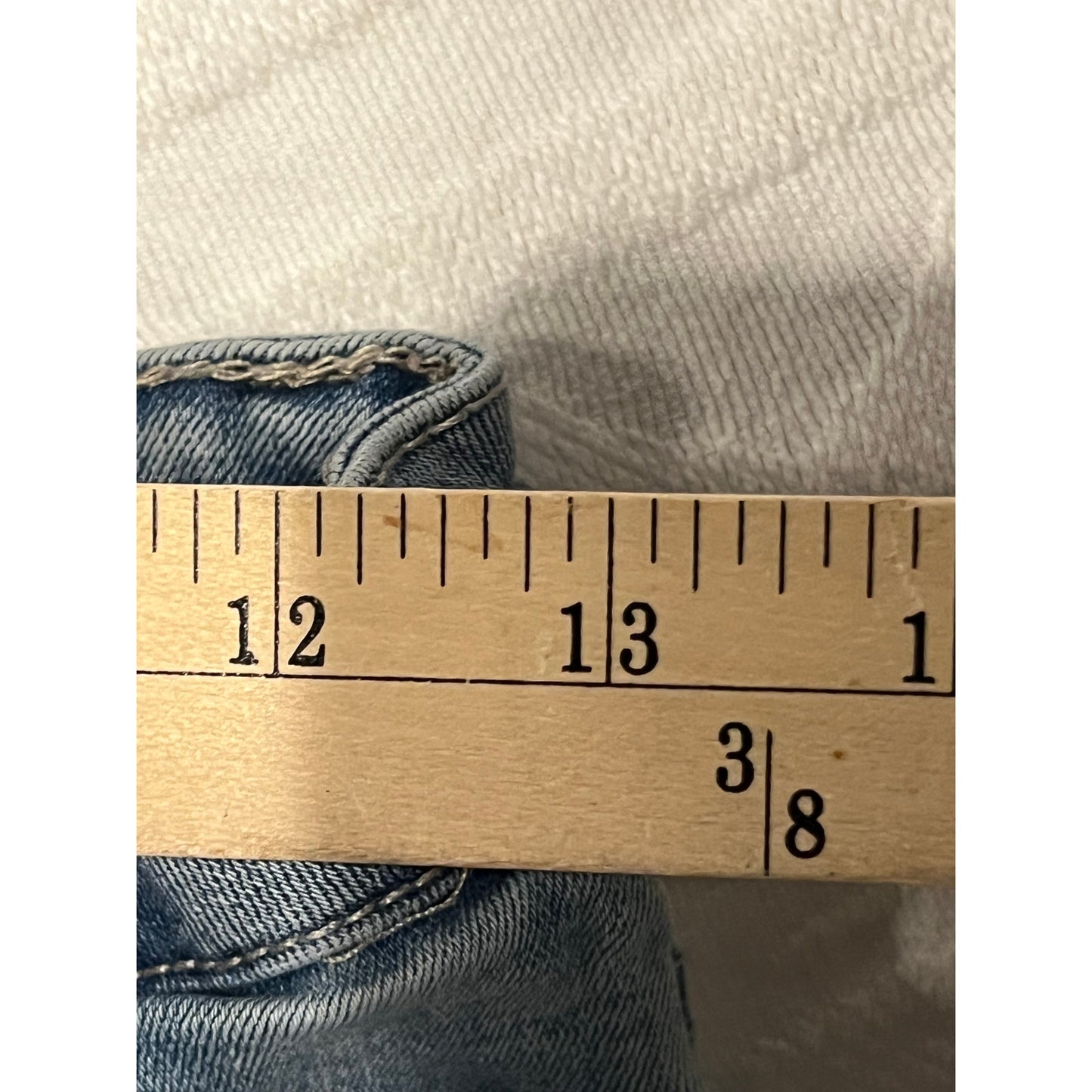 Refuge Stonewash Jeans Largos Fruncidos Unisex 26x33