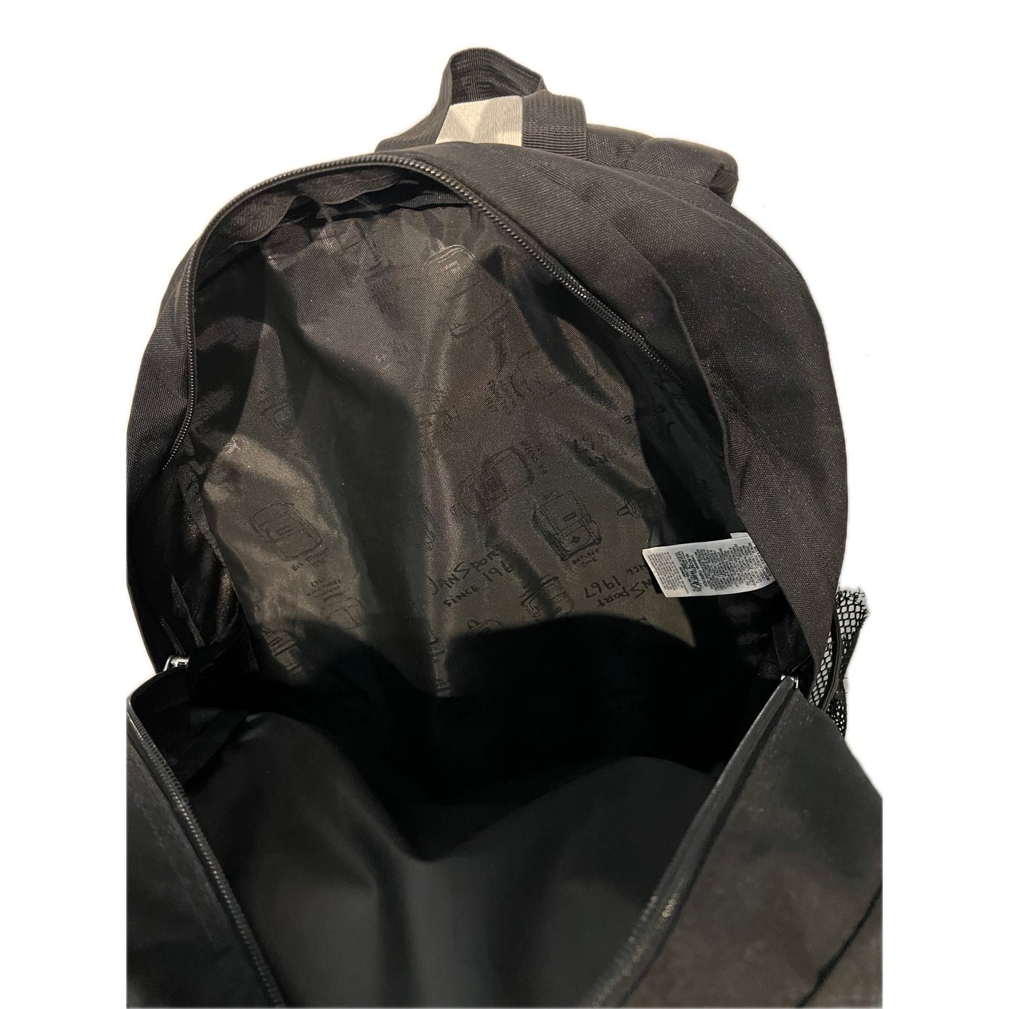 JanSport Big Student 3 Section Black Backpack