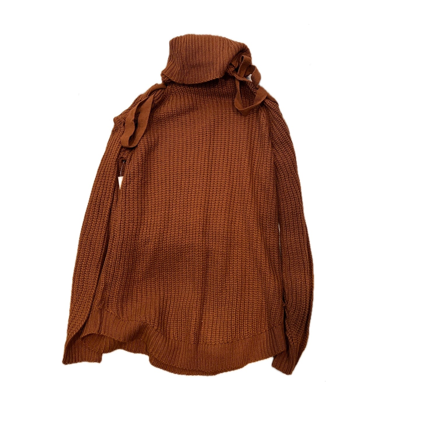 Pull col roulé Crave Fame couleur rouille taille M neuf avec étiquettes