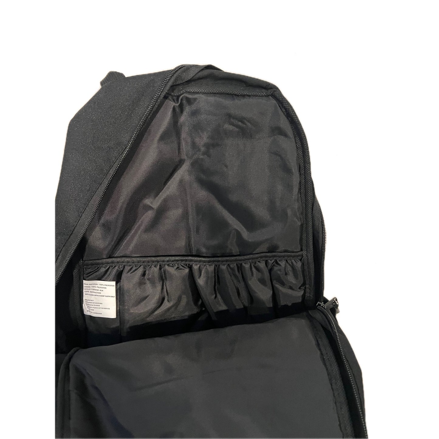 Eastsport Unisex 17" Aurora Core Backpack, Black Pattern