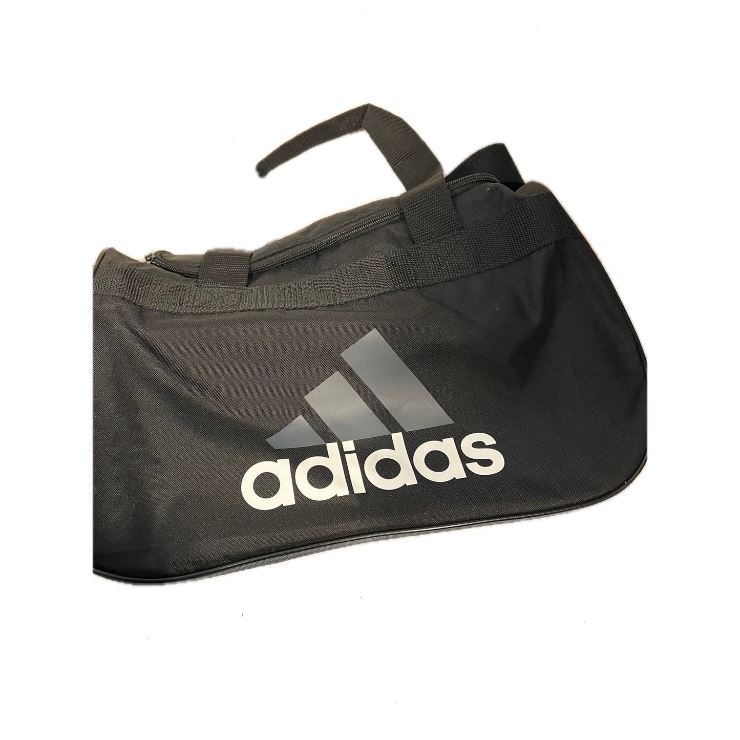 Adidas Defender Medium 20"x12"x10" Black Gray Duffel Bag