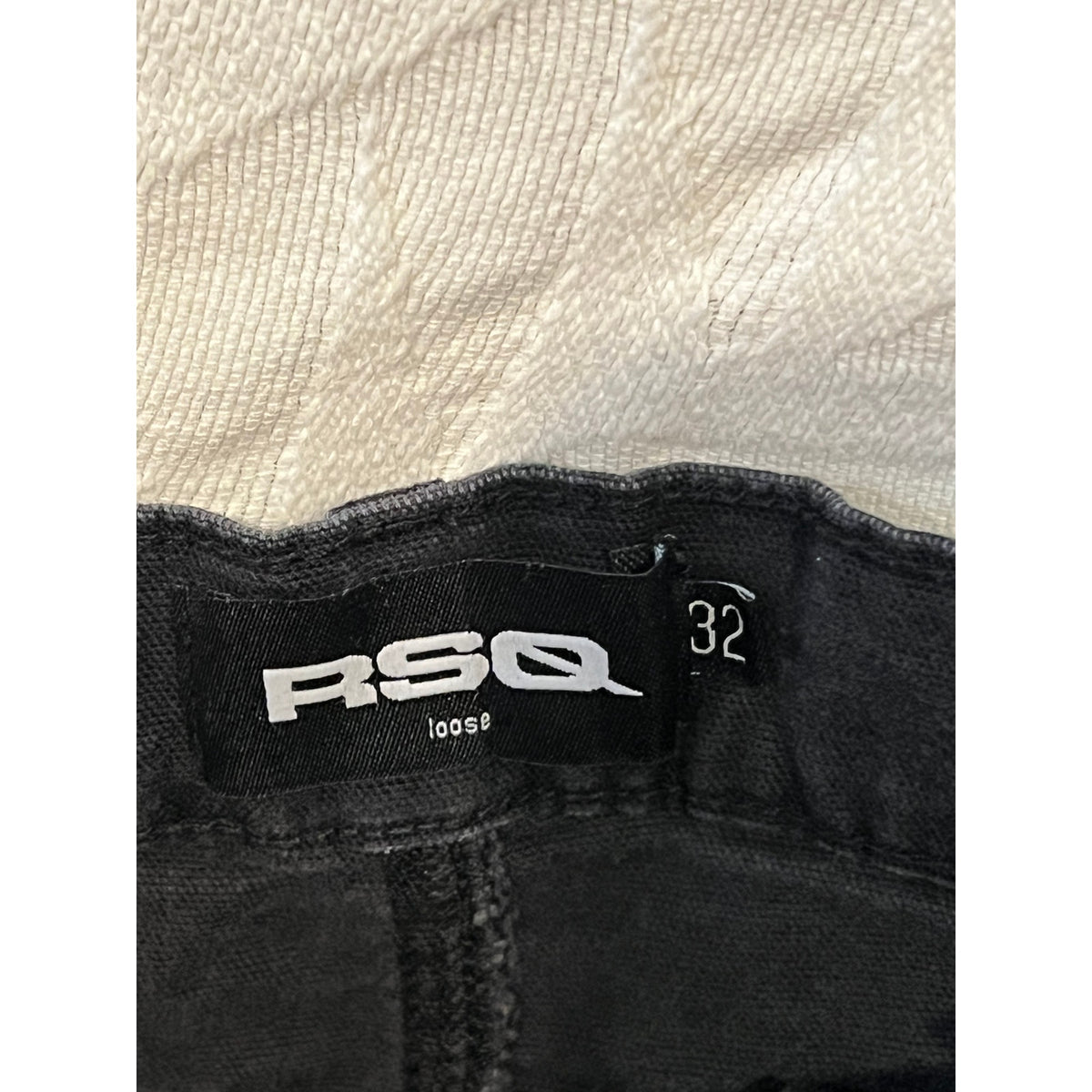 RSQ Black Carpenter Jeans Mens 32x30