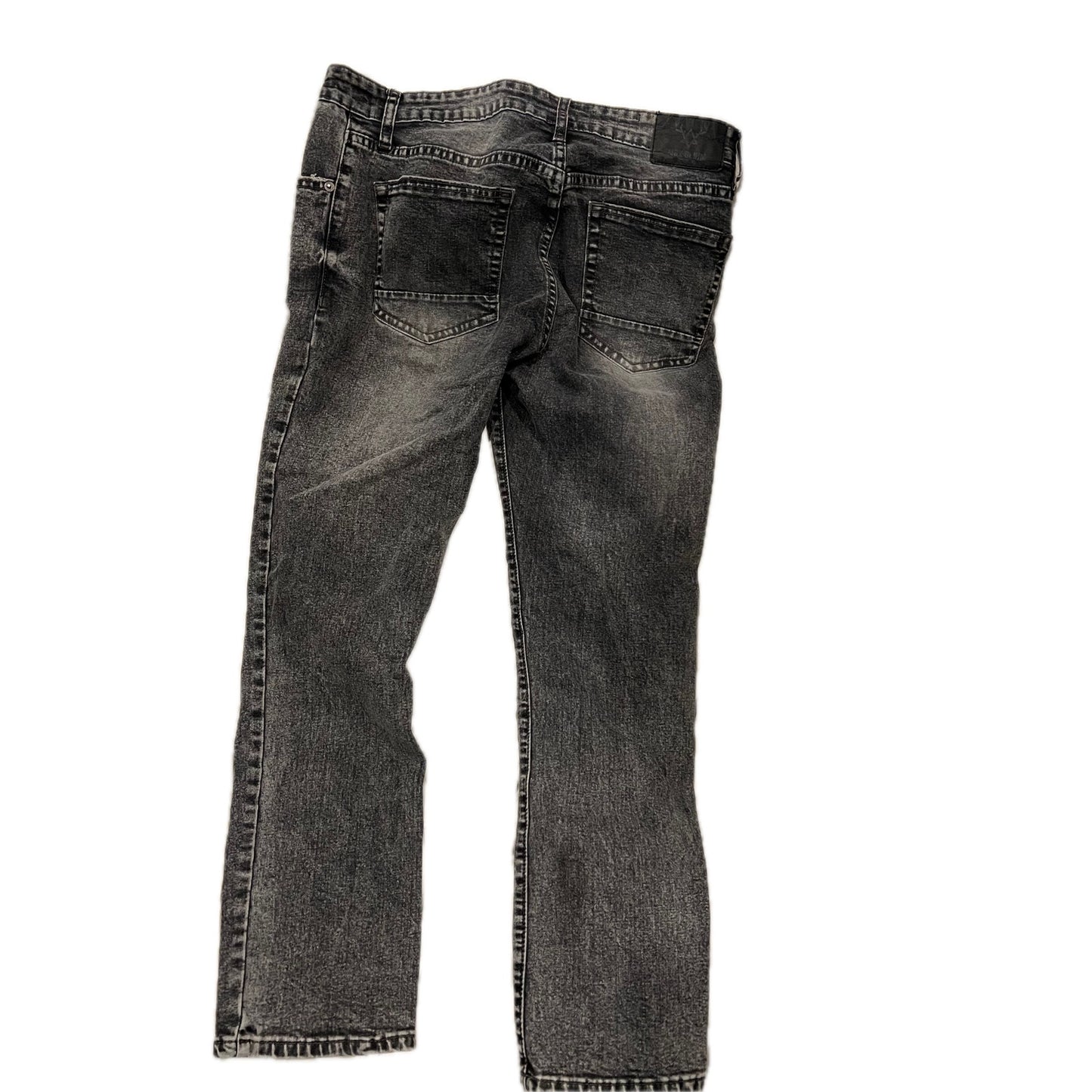 MBX Denim Straight Leg Charcoal Gray Mens 32x30