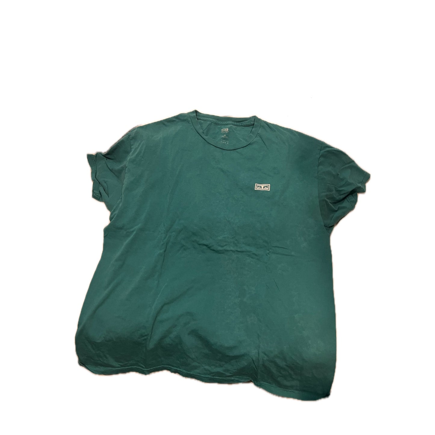 Obey Quality Dissent Green T-Shirt Mens Large