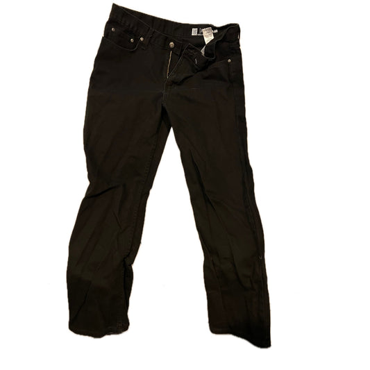 George Regular Black Jeans Mens 36x32