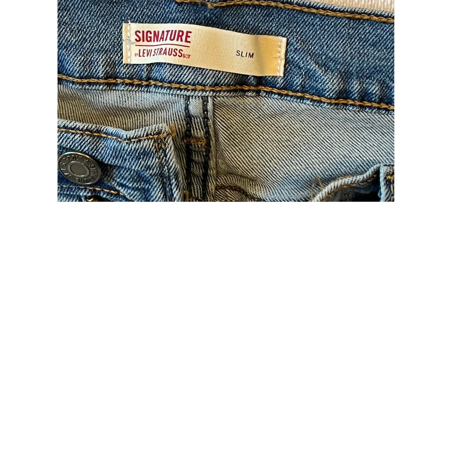 Levi's Signature Slim Fit Jeans Mens 29x30