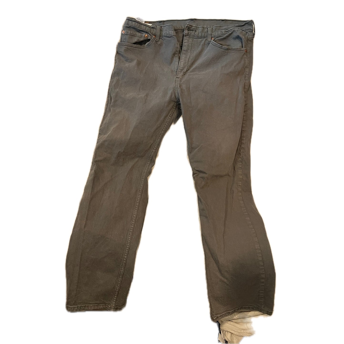 Levi's 505 Tan Regular Straight Leg Jeans para hombre 38x32