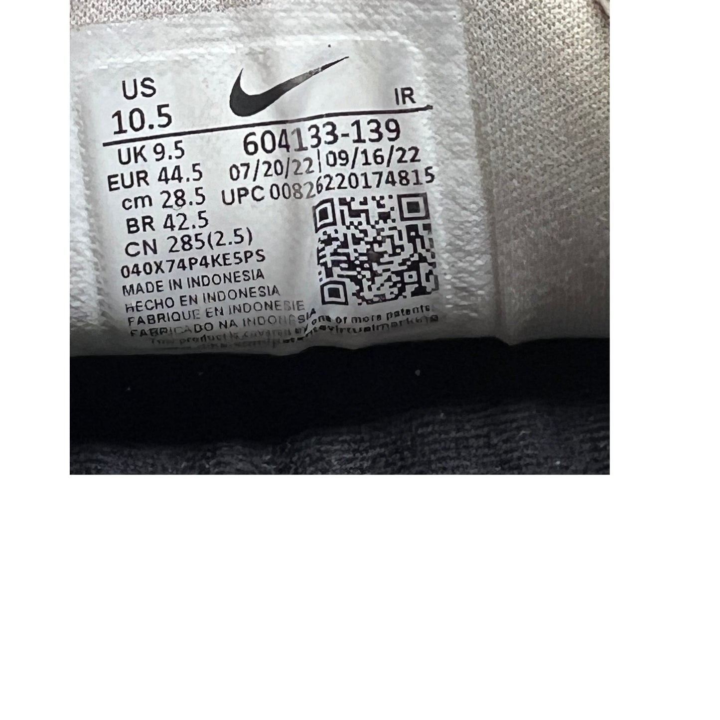 Nike Air Max Plus White Mens 10.5