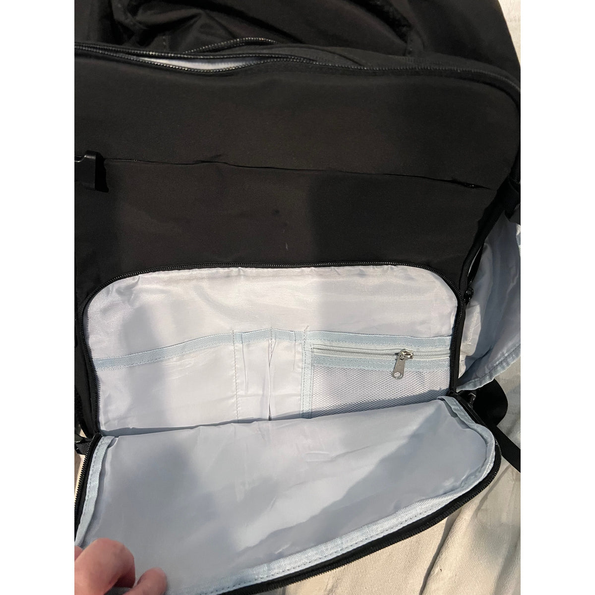 btL 18-inch Nylon Travel Backpack w 15-inch Sleeve Black
