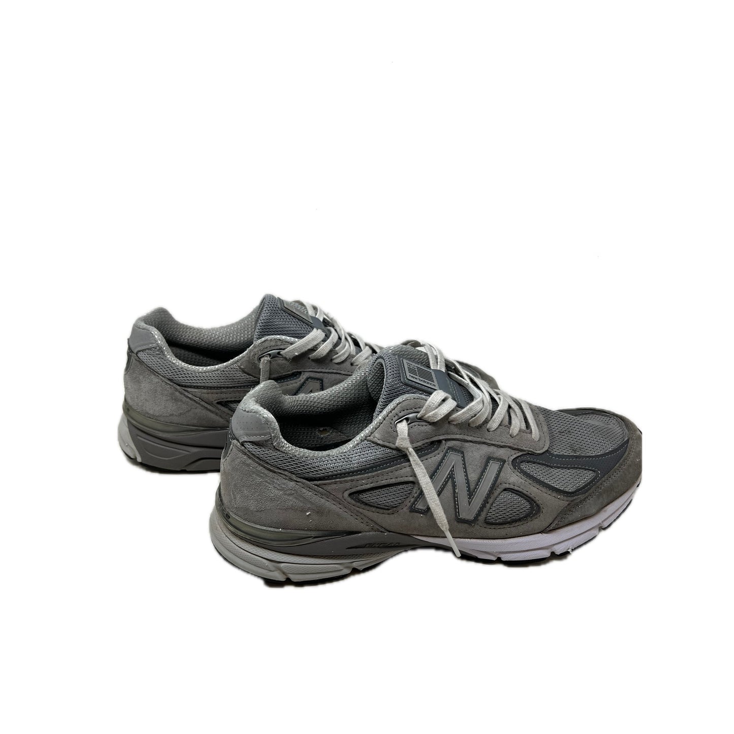 New Balance 990v4 MiUSA Grey Silver Mens 12