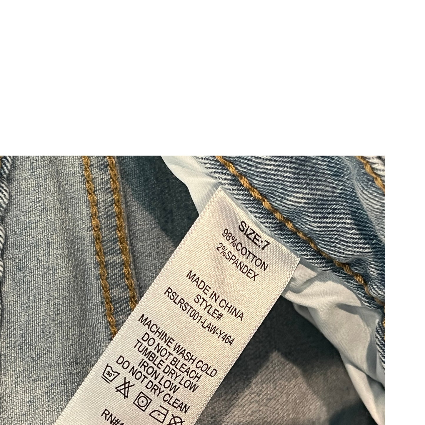 Rise Brand Baggy Flared Jeans Size 7