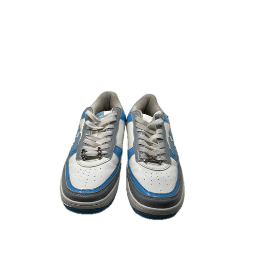 Zapatillas Watson Bonesta azul UNC blanco para hombre 8.5