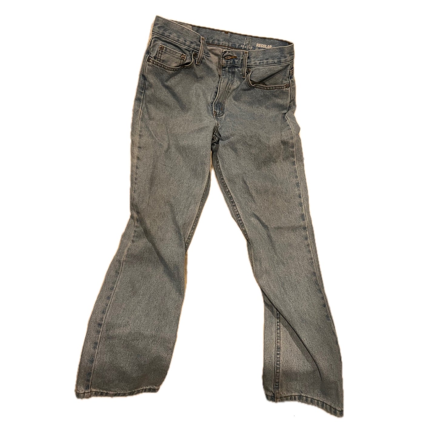 George Regular Straight Jeans Mens 29x30