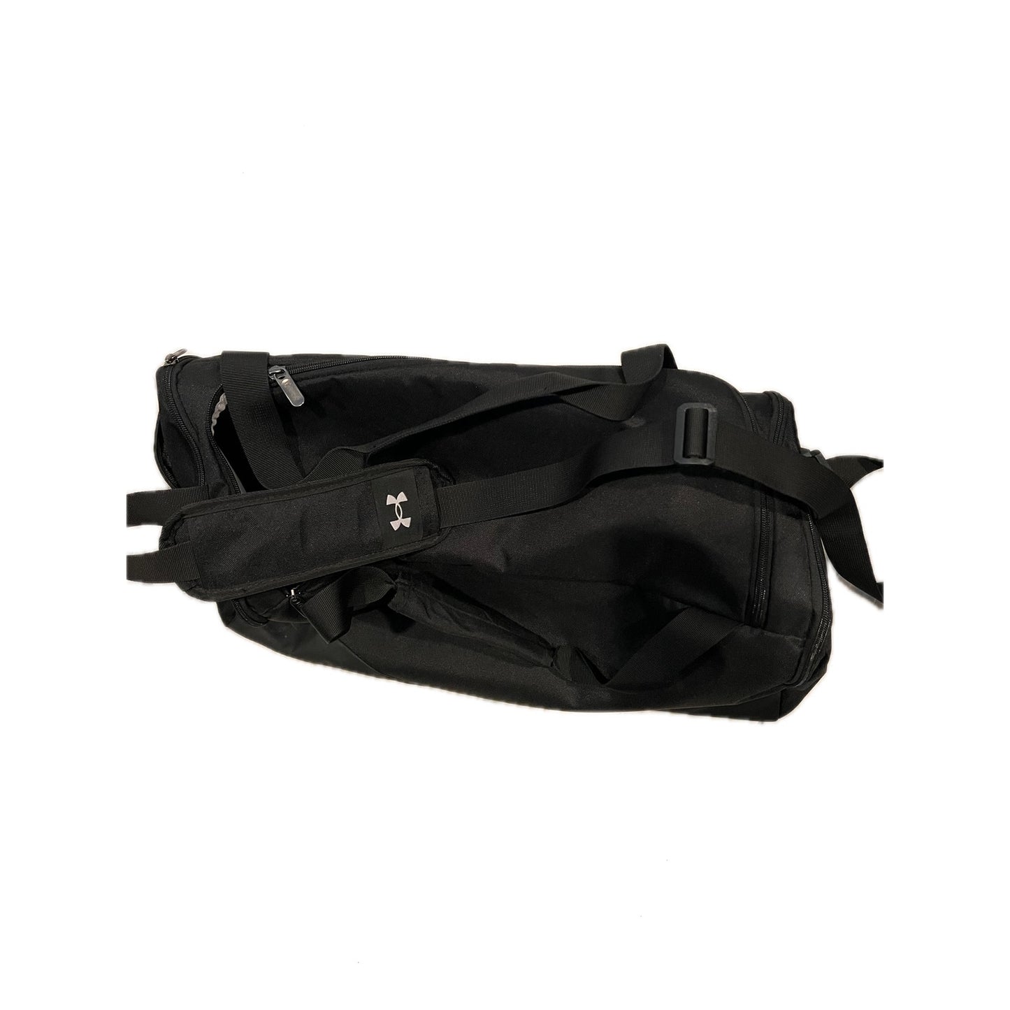 Under Armour Storm White Black Duffel Gym Bag 22"x10"x10"