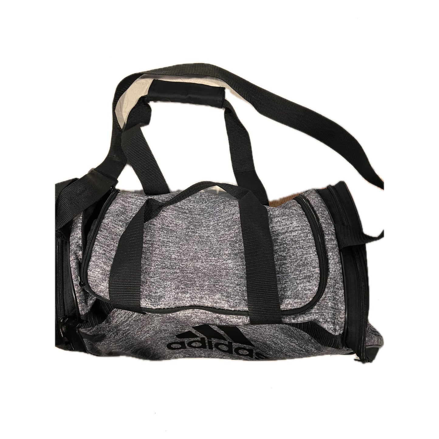 Adidas Defender Medium 20"x12"x10" Blue Black Duffel Bag