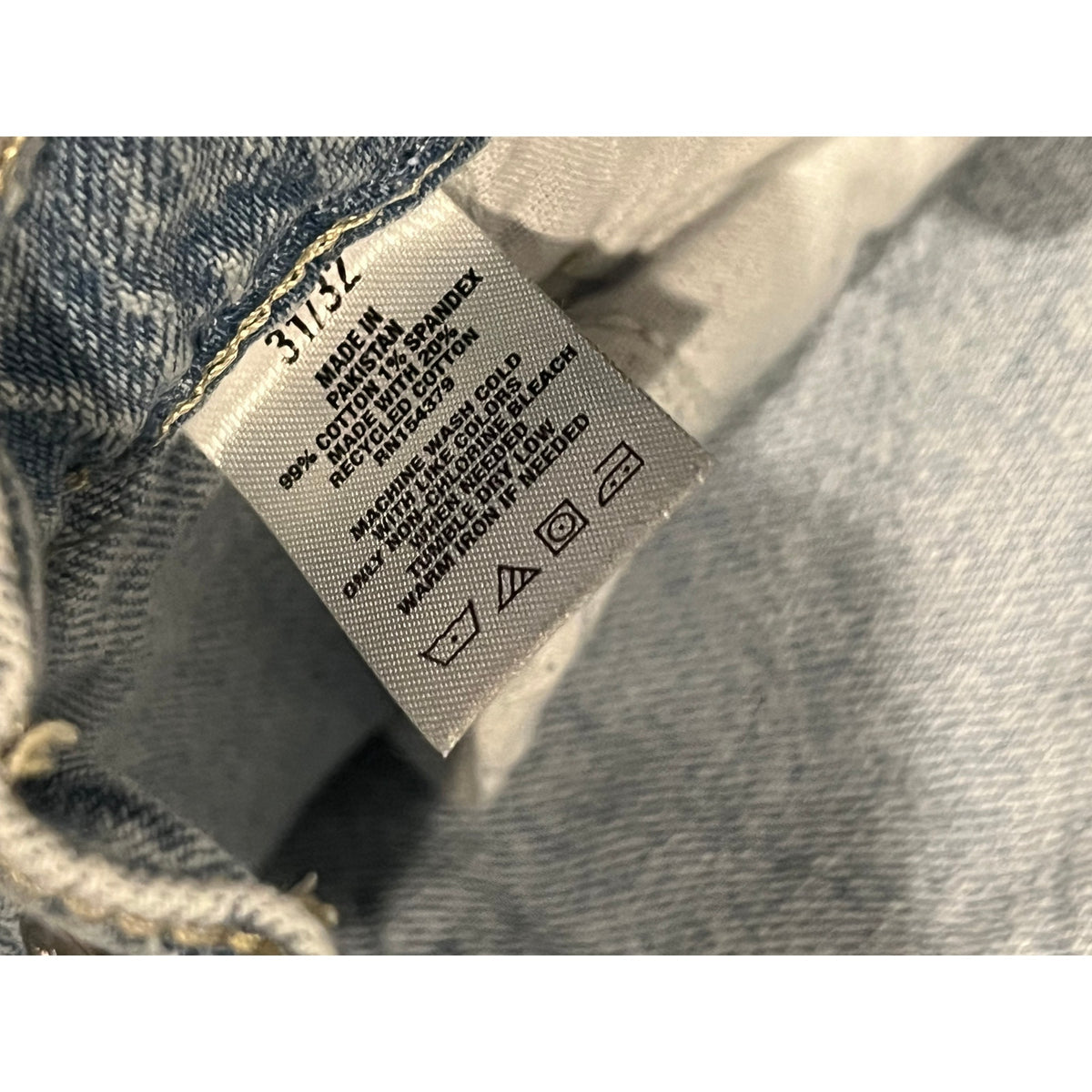 Aeropostale Baggy Blue Jeans Mens 31x32
