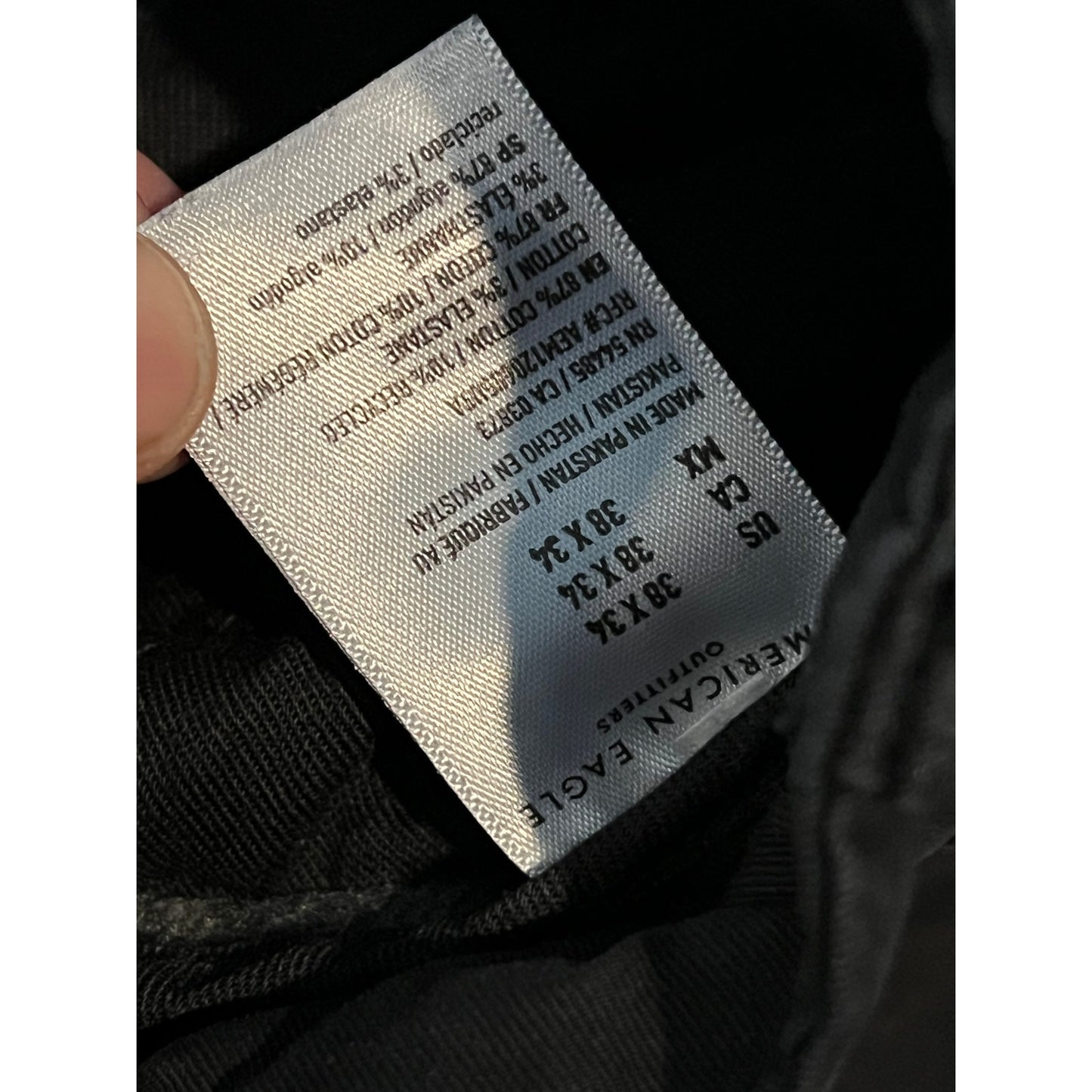 American Eagle Flex Straight Chinos, Men's 38x34
