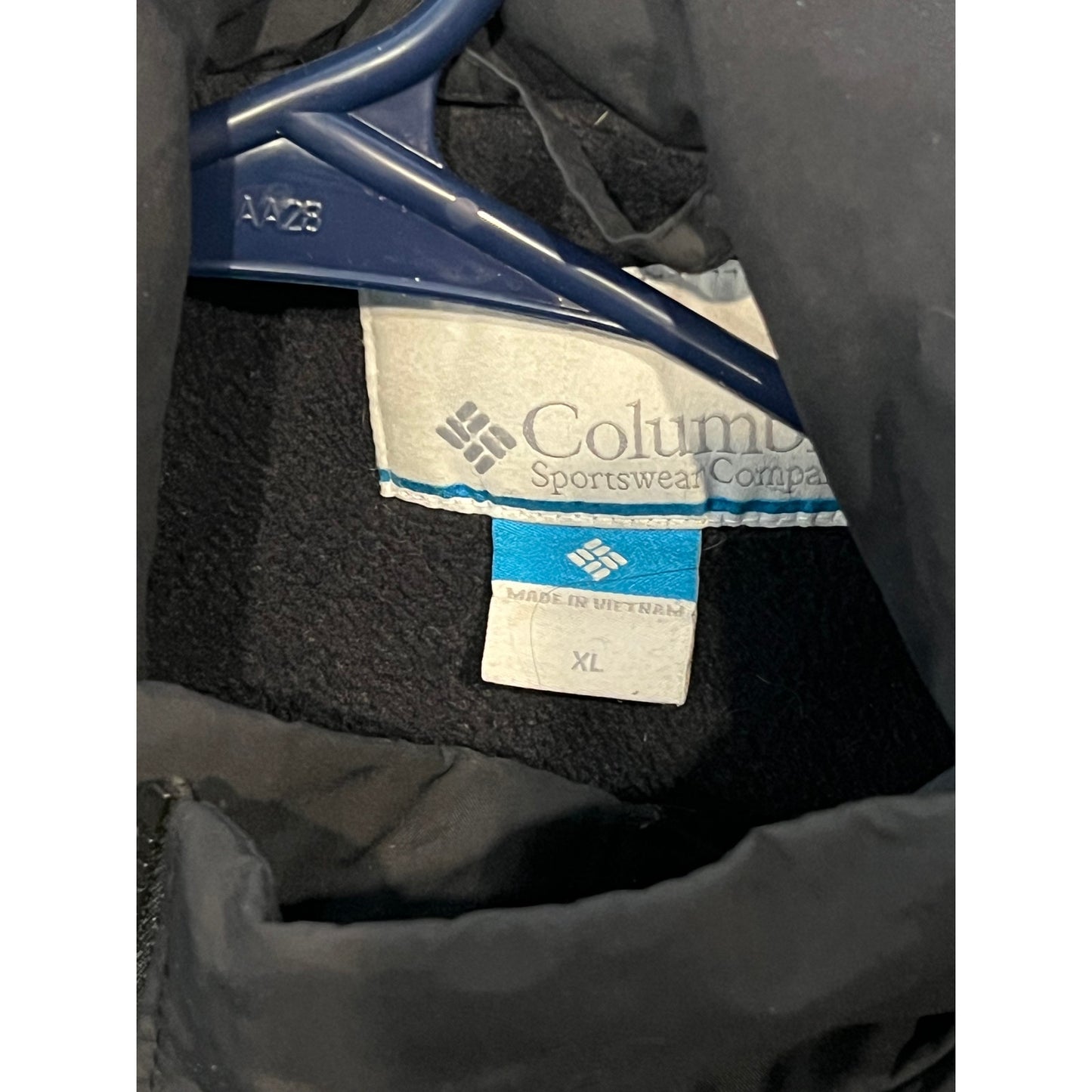 Columbia Veste isolante doublée noire pour homme Taille XL